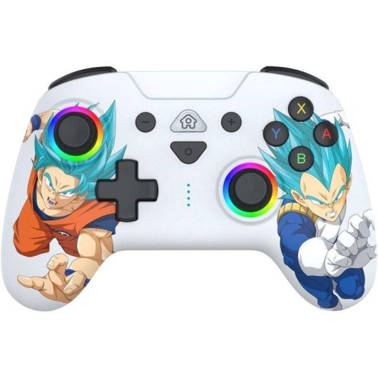 Mando Subsonic Dragon Ball Goku Vs Vegeta Nintendo Switch Bluetooth LEDs M1 M2