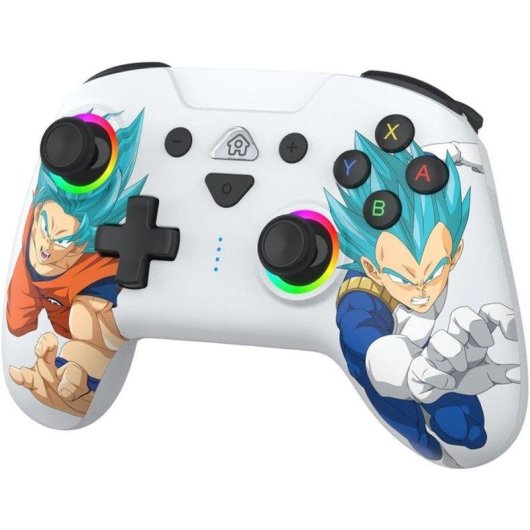 Mando Subsonic Dragon Ball Goku Vs Vegeta Nintendo Switch Bluetooth LEDs M1 M2