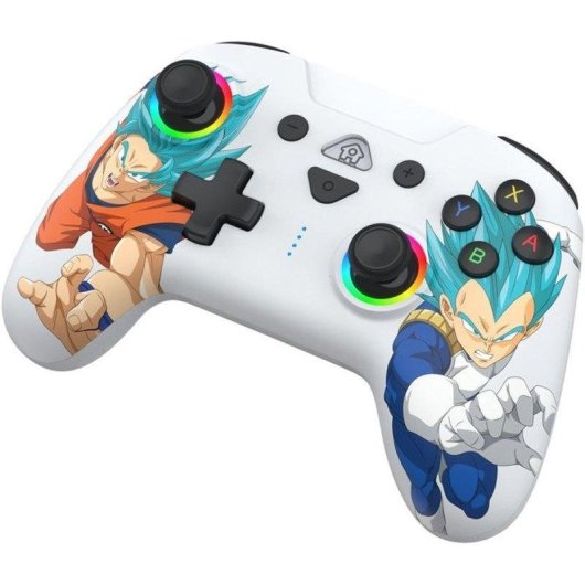 Mando Subsonic Dragon Ball Goku Vs Vegeta Nintendo Switch Bluetooth LEDs M1 M2