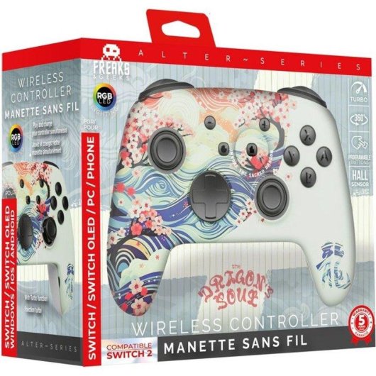 Manette sans fil Freaks And Geeks Dragon's Soul RGB