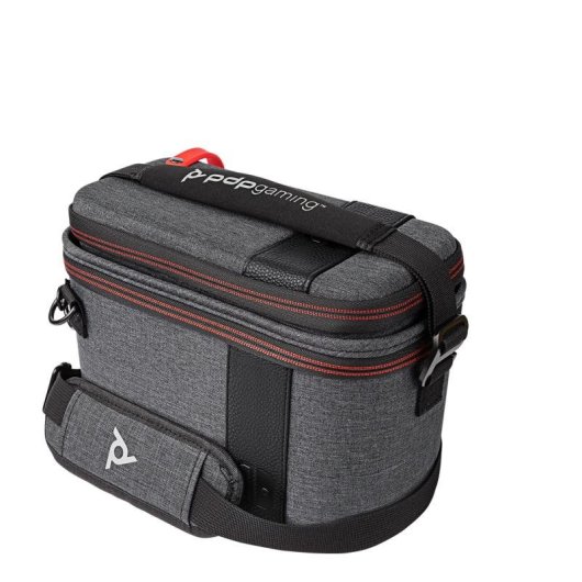 Custodia trasporto PDP Pull-n-go Elite per Nintendo Switch e Switch Lite grigia