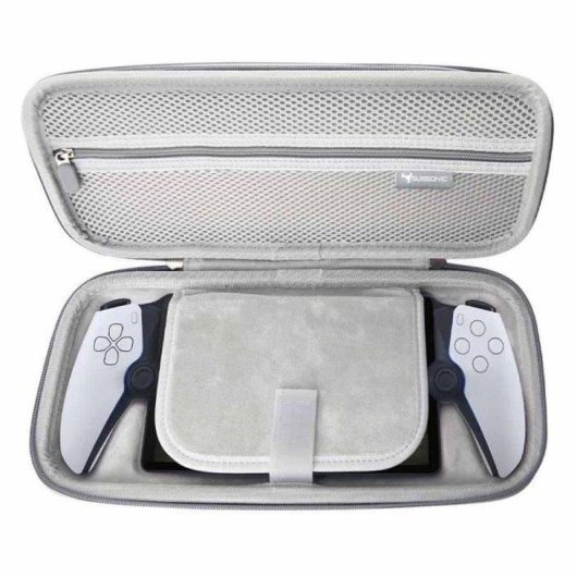 Funda Subsonic SA5635 PlayStation Portal Con Protector Pantalla Vidrio Templado Gris