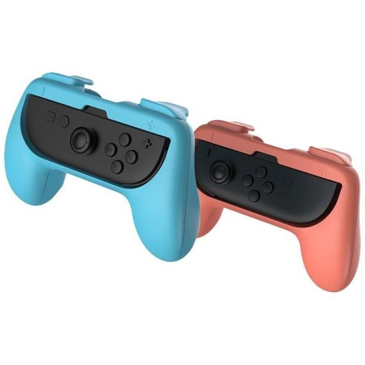 Asas de agarre ergonómico Subsonic SA5719 Joy-Con rosa y turquesa Nintendo Switch