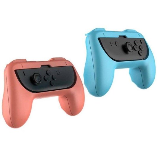 Asas de agarre ergonómico Subsonic SA5719 Joy-Con rosa y turquesa Nintendo Switch