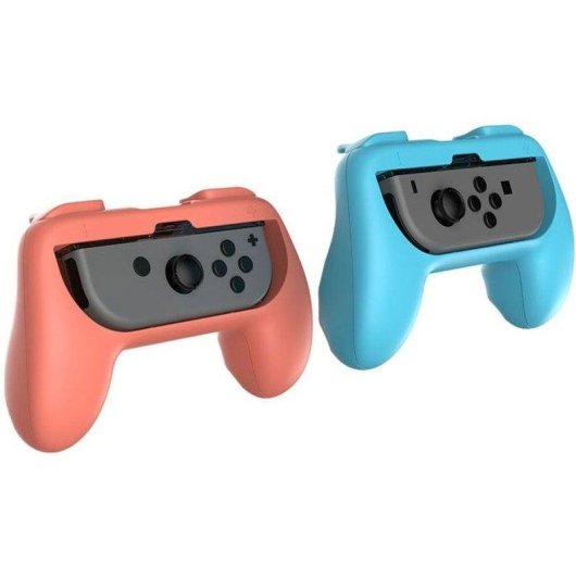Asas de agarre ergonómico Subsonic SA5719 Joy-Con rosa y turquesa Nintendo Switch
