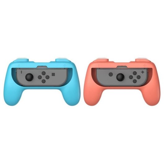 Asas de agarre ergonómico Subsonic SA5719 Joy-Con rosa y turquesa Nintendo Switch