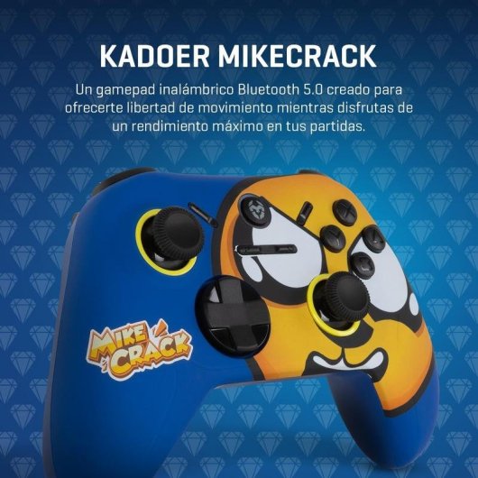Mando Krom Kadoer Mikecrack Bluetooth 5.0 e 2,4 GHz 600 mAh