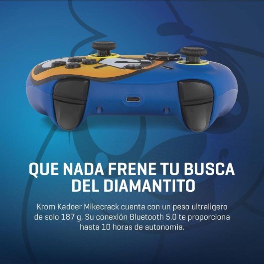 Mando Krom Kadoer Mikecrack Bluetooth 5.0 e 2,4 GHz 600 mAh