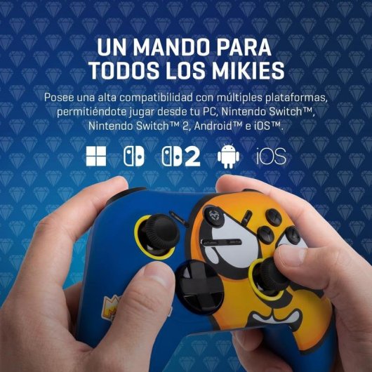 Mando Krom Kadoer Mikecrack Bluetooth 5.0 e 2,4 GHz 600 mAh