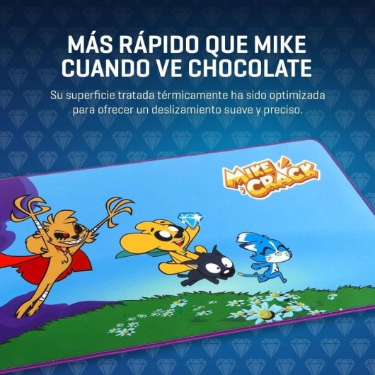 Tappetino KROM Kraft XL Mikecrack 900x350 Blu