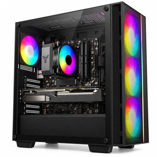 PC de bureau DECLICINFO AMD Ryzen 5 8400F 16GB 2TB SSD RX 9060 XT Windows 11 Pro