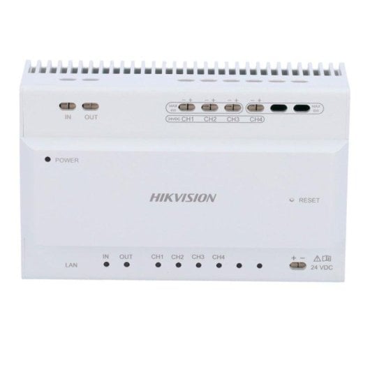 Hikvision DS-KAD704Y IP-converter 2-draads, 4 kanalen, cascade