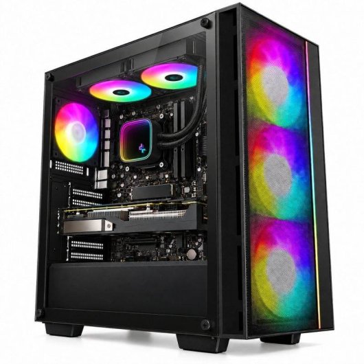 PC de bureau DECLICINFO AMD Ryzen 5 8400F 32GB 500GB SSD RX 9060 XT Windows 11 Pro