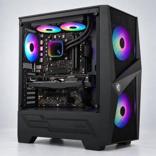 PC de bureau DECLICINFO AMD Ryzen 5 5600 16Go 1To SSD RTX 5060 Windows 11 Pro