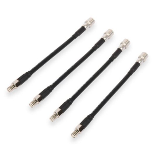 Adaptador Peplink ACW-816 QMA macho a SMA hembra 4 unidades