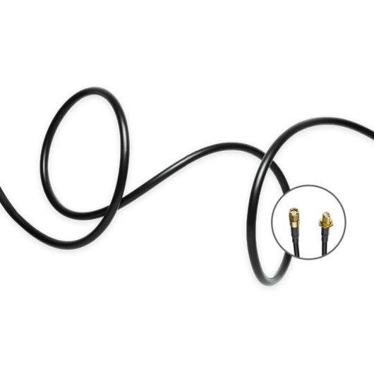 Peplink Koaxial Kabelverlaengerung SMA Maennlich zu SMA Weiblich 9 Meter