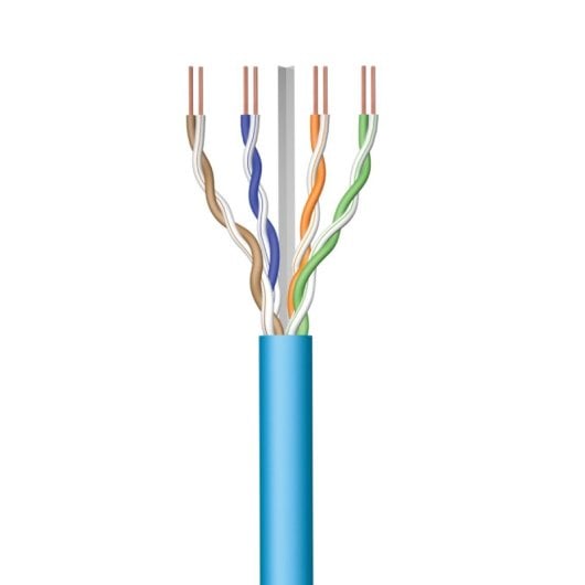 Bobina Cabo de Rede Ewent IM1221 Cat6a U/UTP LSZH 30m Azul