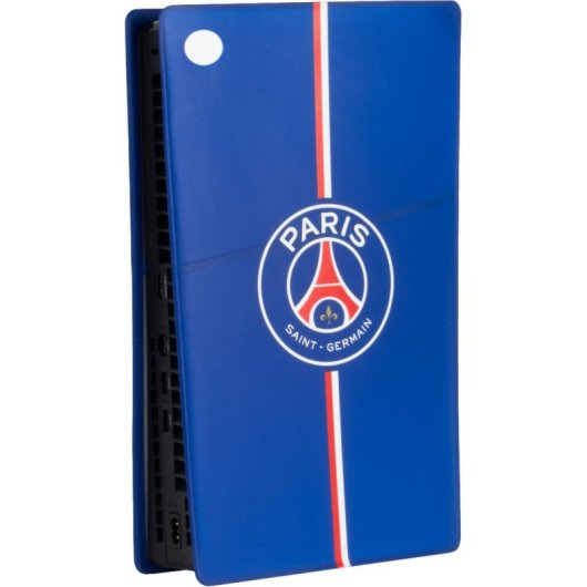 Funda Silicona Konix PSG PlayStation 5 Slim Azul Antigolpes Antirayaduras