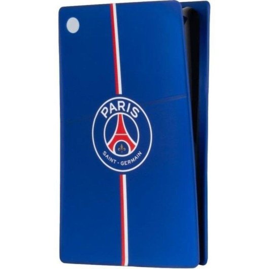 Funda Silicona Konix PSG PlayStation 5 Slim Azul Antigolpes Antirayaduras