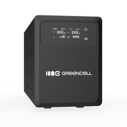 SAI Green Cell 800 VA/500 W con onda sinusoidal pura y AVR