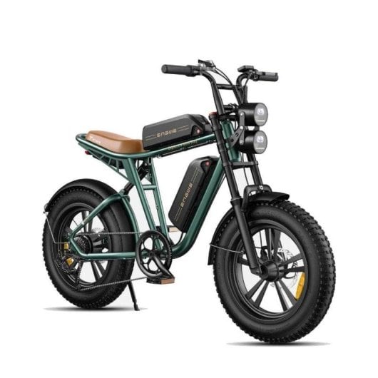 Bicicleta Eléctrica ENGWE M20 750 W Neumáticos 20" Batería Doble 48 V 13 Ah Verde