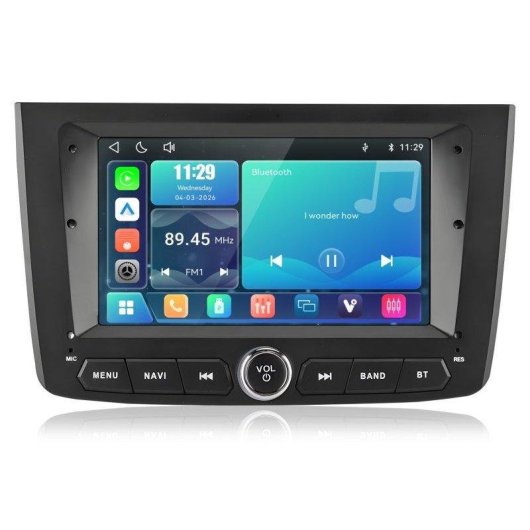 Autoradio Junsun 7" Linux CarPlay Android Auto Wifi Bluetooth Alfa Romeo Mito