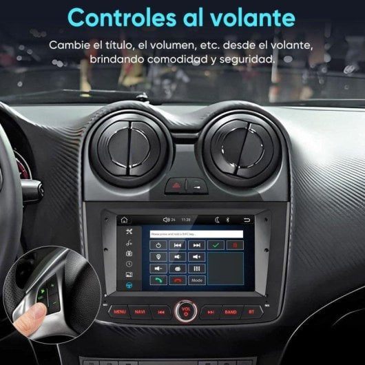 Autoradio Junsun 7" Linux CarPlay Android Auto Wifi Bluetooth Alfa Romeo Mito