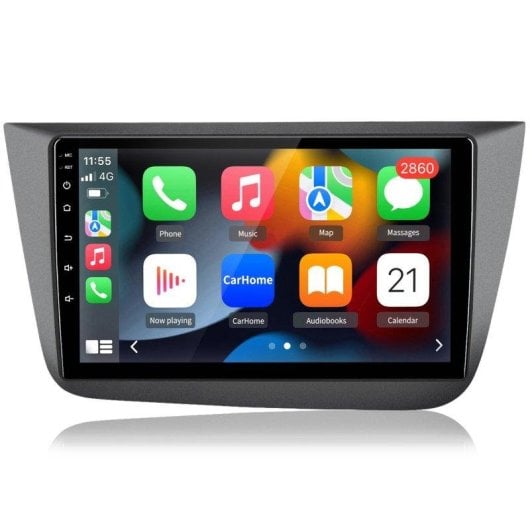 Autoradio JUNSUN Android 15 9" 6 GB 128 GB CarPlay Android Auto Seat Altea XL Toledo