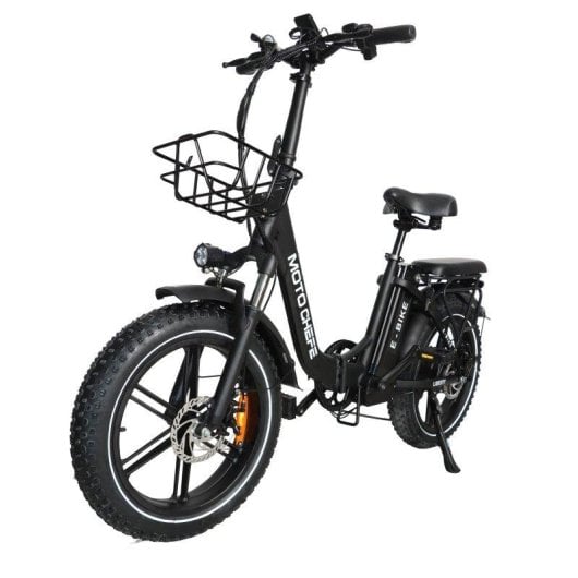 Bicicleta Eléctrica Baolujie Moto Chefe DZ-2030 500 W 48 V Neumáticos 20"