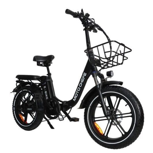 Bicicleta Eléctrica Baolujie Moto Chefe DZ-2030 500 W 48 V Neumáticos 20"