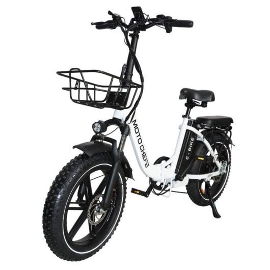 Bicicleta Eléctrica Baolujie Moto Chefe DZ-2030 500W Batería 48V 16Ah 20" 40 km/h