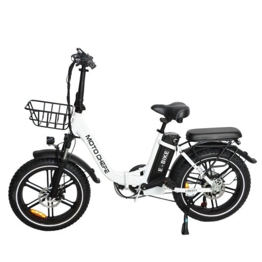 Bicicleta Eléctrica Baolujie Moto Chefe DZ-2030 500W Batería 48V 16Ah 20" 40 km/h
