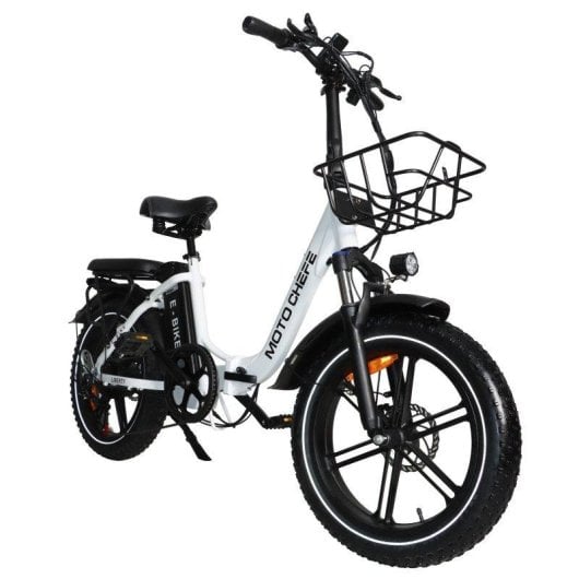 Bicicleta Eléctrica Baolujie Moto Chefe DZ-2030 500W Batería 48V 16Ah 20" 40 km/h