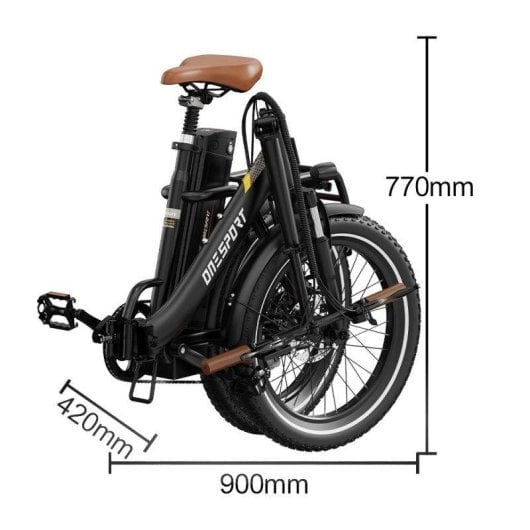 Vélo électrique OneSport OT16 Pro 250W 48V 17Ah 20 pouces Pliable