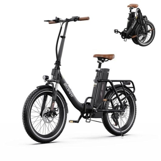 Bicicleta Eléctrica Plegable OneSport OT16 Pro 250 W 40 Nm 48 V 17 Ah 60 km 20"