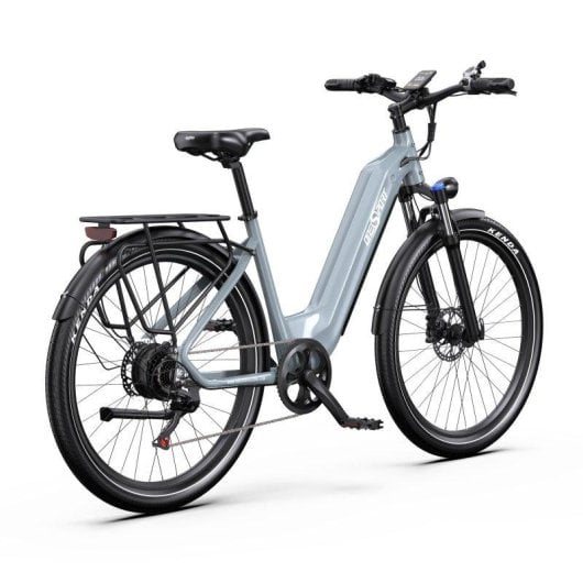 Bicicleta eléctrica OneSport OT05 27,5" 250 W 120 km gris