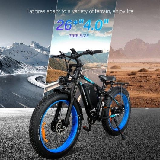 Vélo électrique Baolujie DP-2603 3000W 48V 25Ah Freins hydrauliques 26x4.0