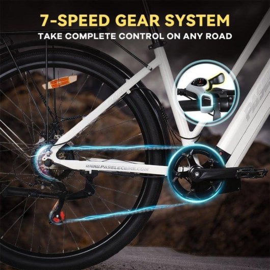 Bicicletta Elettrica Hedatx Paselec TX10 250W 48V 19,2Ah 7 velocita
