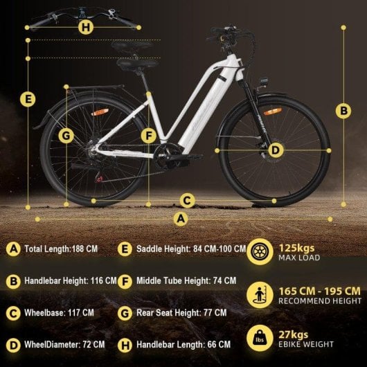 Bicicletta Elettrica Hedatx Paselec TX10 250W 48V 19,2Ah 7 velocita