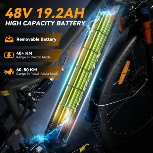 Velo electrique Hedatx TX19 48V 19,2Ah
