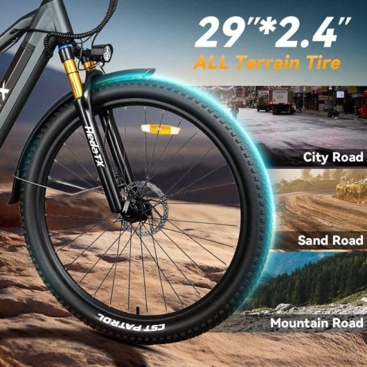 Velo electrique Hedatx TX19 48V 19,2Ah