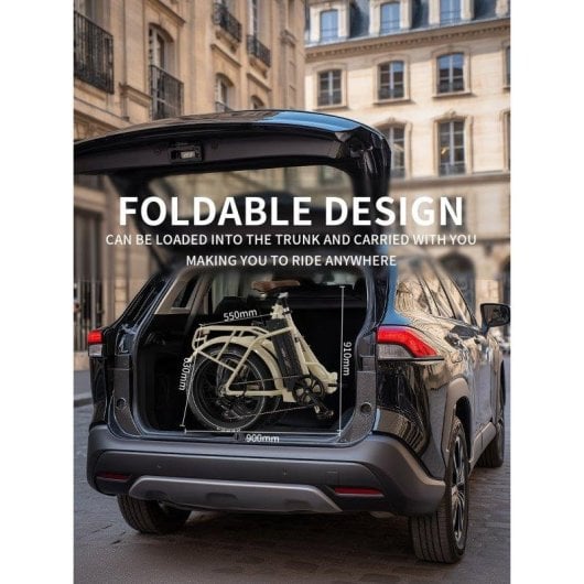 Vélo électrique OneSport OT16 MAX 500W 48V 18Ah 20 pouces Pliable