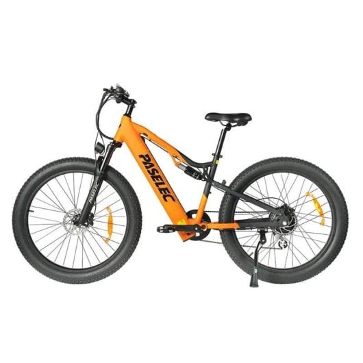 Velo electrique Hedatx Paselec GS9 48V 16Ah 8 vitesses Orange