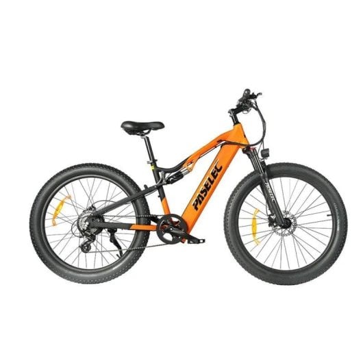 Velo electrique Hedatx Paselec GS9 48V 16Ah 8 vitesses Orange