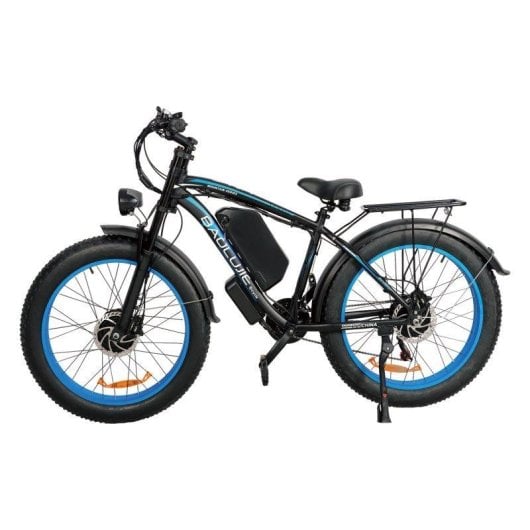 Vélo électrique Baolujie DP2602 Double Moteur 1500 W 48 V 23 Ah 45 km/h 26x4.0