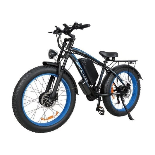 Vélo électrique Baolujie DP2602 Double Moteur 1500 W 48 V 23 Ah 45 km/h 26x4.0