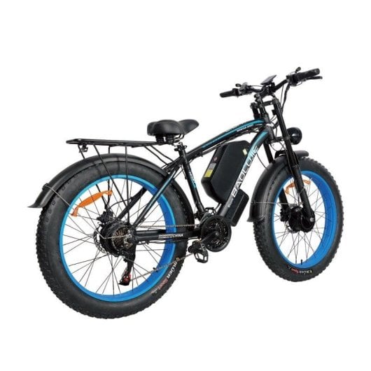 Vélo électrique Baolujie DP2602 Double Moteur 1500 W 48 V 23 Ah 45 km/h 26x4.0