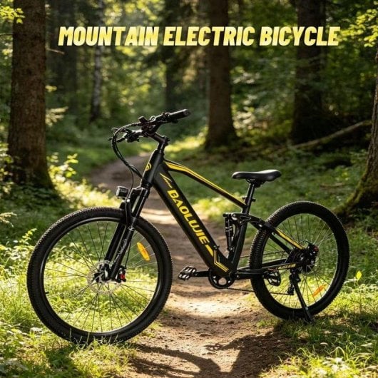 Bicicletta Elettrica Baolujie S9 750W Batteria 48V 14Ah 50km/h