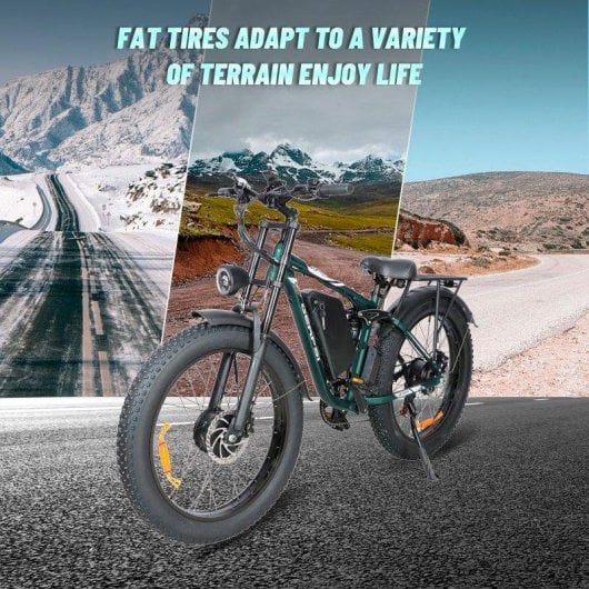 Vélo électrique Baolujie DP-2603 1500W x 2