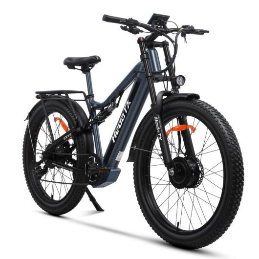 Bicicleta eléctrica Hedatx TX29 27,5" x 3,0" 48 V 19,2 Ah doble suspensión
